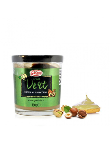 Outlet del dolce Quaranta - CREMA PISTACCHIO 180 G gandola
