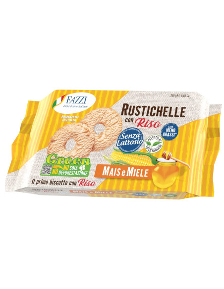 RUSTICHELLE CON RISO MAIS E MIELE FAZZI