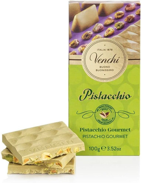 Outlet del dolce Quaranta - CIOCCOLATO-TAVOLETTA PISTACCHIO VENCHI
