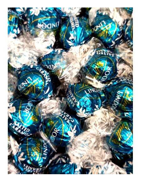 SACCHETTO LINDOR CARAMELLO SALATO 300g