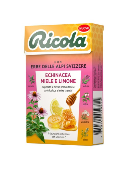 Outlet del dolce Quaranta - RICOLA ECHINACEA MIELE E LIMONE