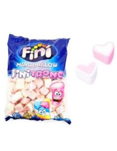 BUSTA 1Kg MARSHMALLOW ROSA CUORE FINI