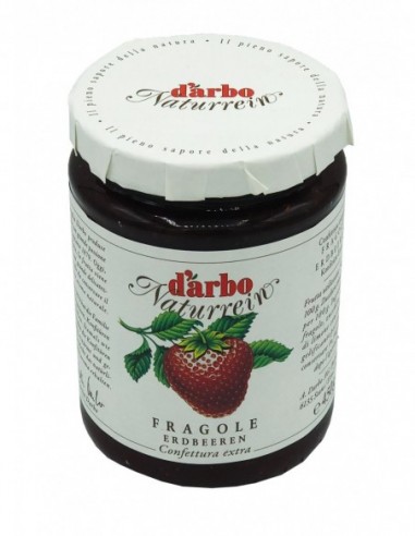 Outlet del dolce Quaranta - CONFETTURA FRAGOLE 450G D'ARBO