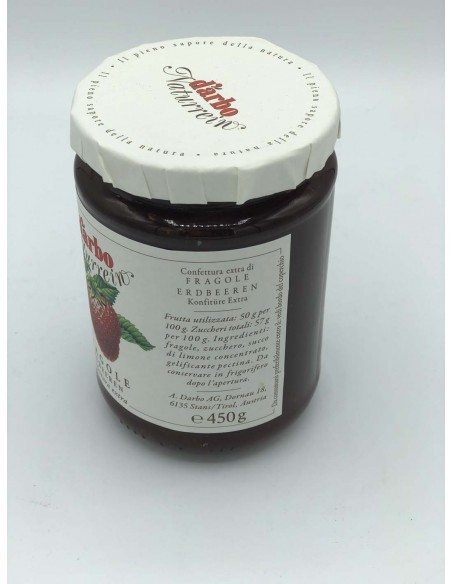 Outlet del dolce Quaranta - CONFETTURA FRAGOLE 450G D'ARBO