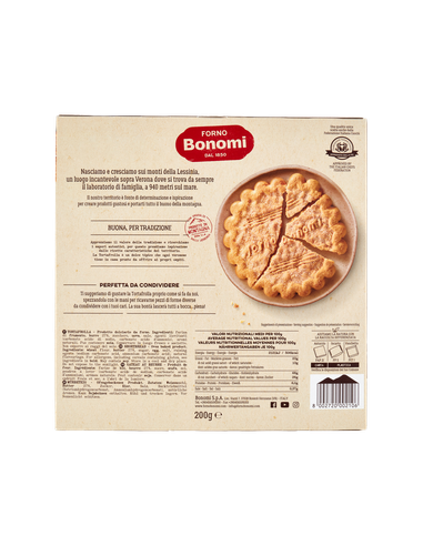 TORTA FROLLA BONOMI 200g