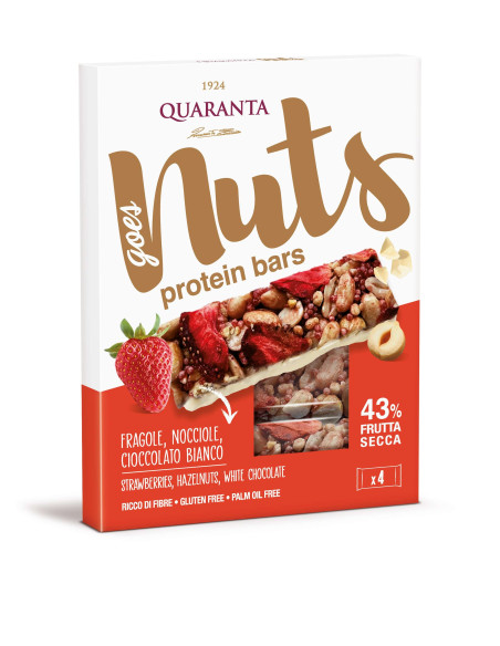 Outlet del dolce Quaranta - BARRETTE NUTS proteiche