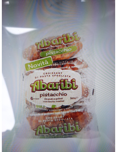 CROISSANT ABARIBI PISTACCHIO 6PZ