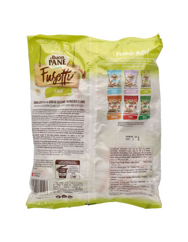 Outlet del dolce Quaranta - fusetti ai semi il buon pane