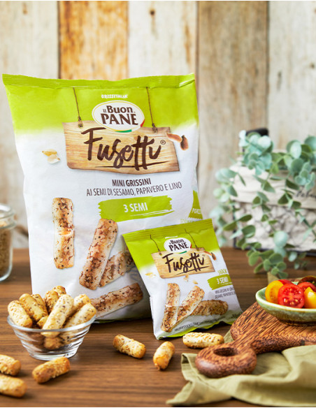 Outlet del dolce Quaranta - fusetti ai semi il buon pane