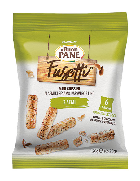 Outlet del dolce Quaranta - fusetti ai semi il buon pane