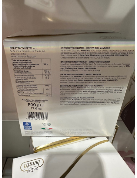 VASSOIO MANDORLA 500g BURATTI