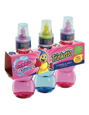 TRINKETTO X 3 GUSTO BUBBLE GUM