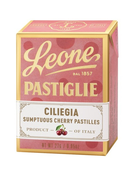 Outlet del dolce Quaranta - pastiglie leone ciliegia