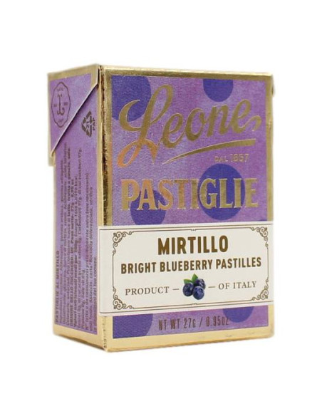 PASTIGLIE LEONE MIRTILLO 30g