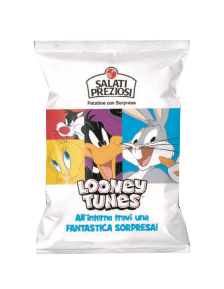 Outlet del dolce Quaranta - PATATINE LOONEY TUNES salati preziosi