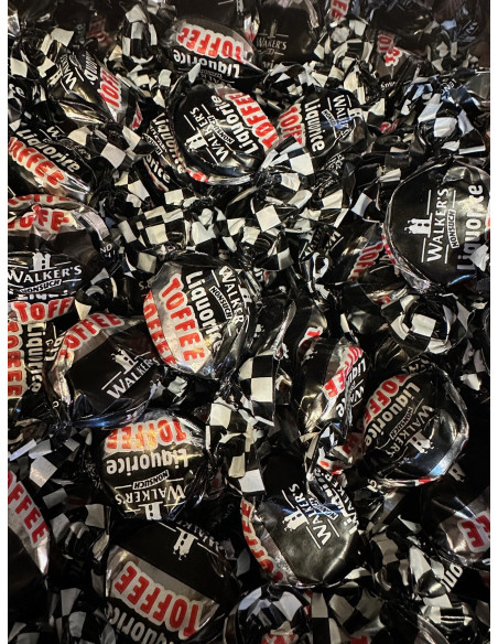 BLACK LICORICE TOFFEE 500g