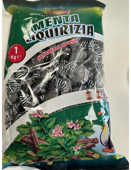 Outlet del dolce Quaranta - CARAMELLE menta e liquirizia finazzi