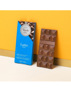 TAVOLETTE DI CIOCCOLATO AL LATTE NO ZUCCHERI 70g