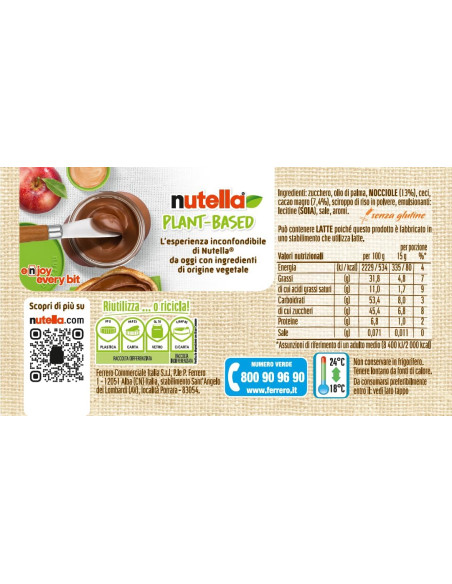 NUTELLA VEGANA 350g