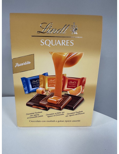 SQUARES LINDT ASSORTITI 220g