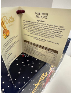 Outlet del dolce Quaranta - PANETTONE CLASSICO MILANO LOCANDA DELLA POSTA