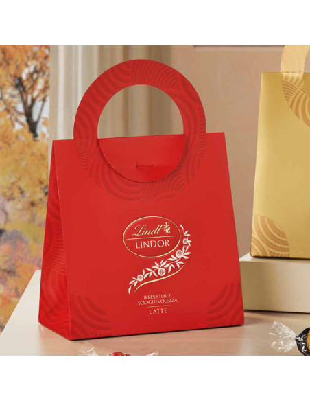 BAG REGALO LINDOR LATTE 190g