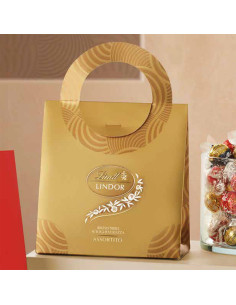 BAG REGALO LINDOR ORO ASSORTITI 190g