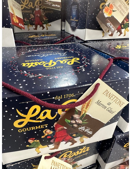 PANETTONE AI MARRON GLACE' 1Kg