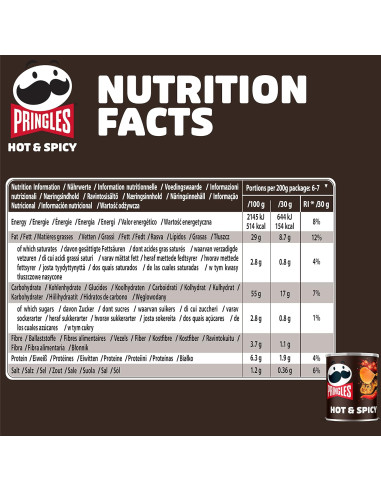 PRINGLES MINI HOT AND SPICY