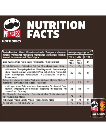 PRINGLES MINI HOT AND SPICY