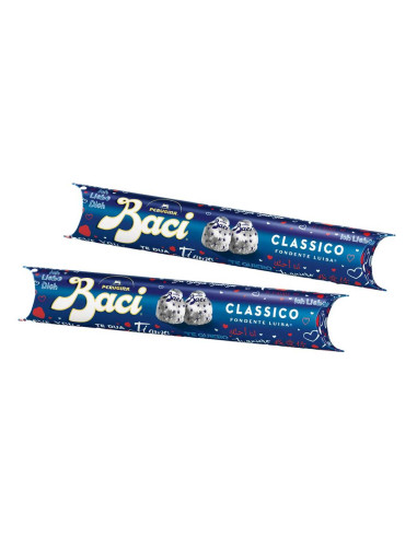 TUBO BACI PERUGINA CON MESSAGGI 87,5g