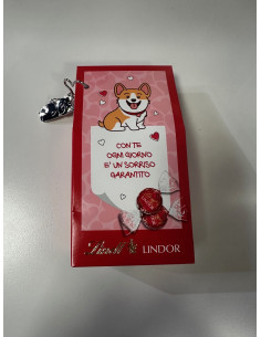 SCATOLA CON PORTACHIAVI LINDT