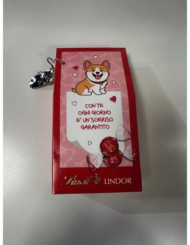 SCATOLA CON PORTACHIAVI LINDT