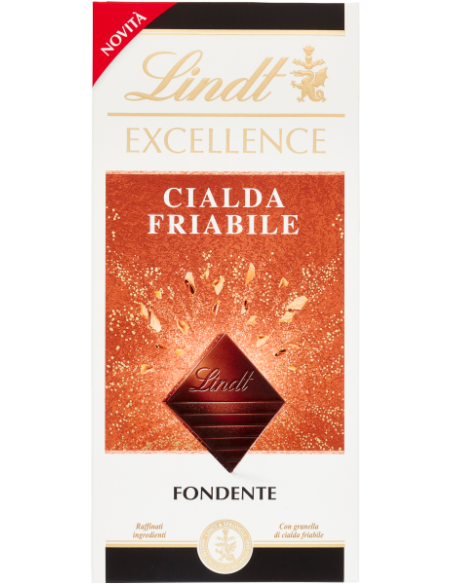 Outlet del dolce Quaranta - TAVOLETTE EXCELLENTE FONDENTE cialda friabile lindt