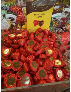 CIOCCOLATINI AL LATTE A FORMA DI CUORE CAFFAREL 300g