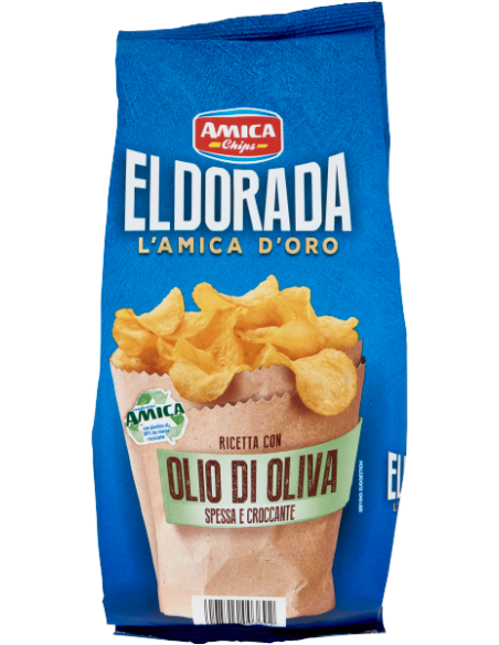 Outlet del dolce Quaranta - PATATINE ELDORADA OLIO DI OLIVA amica chips