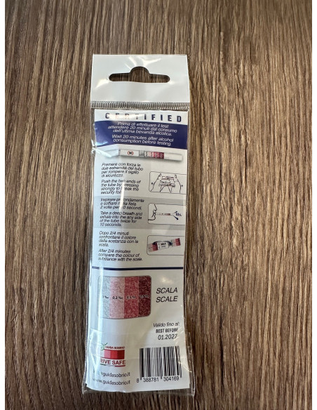 ALCOOL TEST GUIDA SICURO