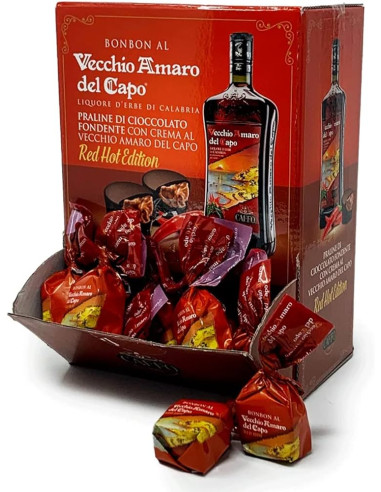 CIOCCOLATINI BON BON VECCHIO AMARO DEL CAPO AL PEPERONCINO 200g