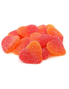 GOMMOSI CUORI PESCHE 500g