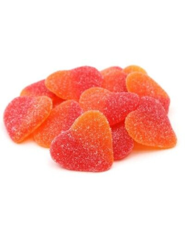 GOMMOSI CUORI PESCHE 500g