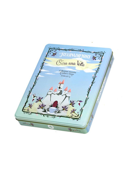 Outlet del dolce Quaranta - SCATOLA C'ERA UNA VOLTA REGINA DI FIORI VICENTINI