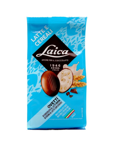 SACCHETTO OVETTI LAICA 120g LATTE E CEREALI