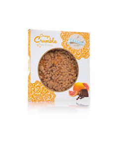 TORTA CRUMBLE ARANCIA E GOCCE DI CIOCCOLATO 350g