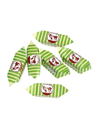 CARAMELLE MOU LATTE E MENTA VICENTINI 500g