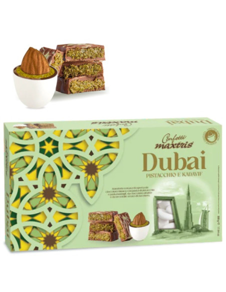 Outlet del dolce Quaranta - CONFETTI cioccolato dubai maxtris