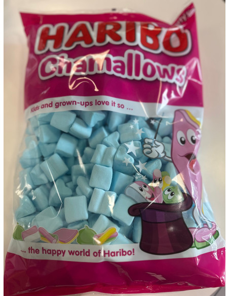 MARSHMALLOW CUORI AZZURRI CHAMALLOWS HARIBO