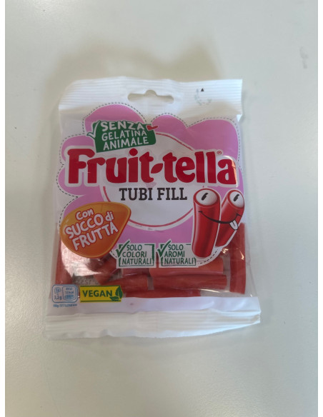 GOMMOSI TUBI FILL FRUITTELLA 90g