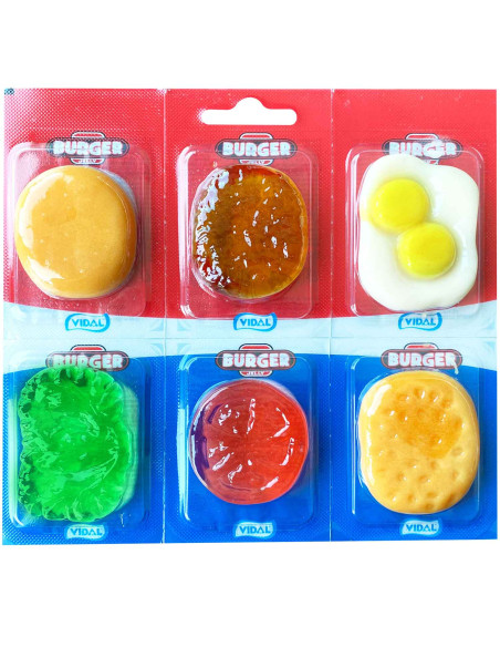 Outlet del dolce Quaranta - burger gommosi vidal