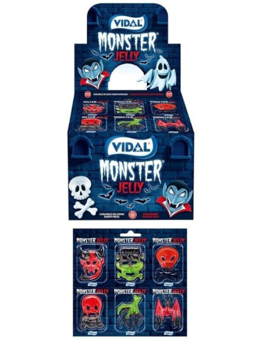 MONSTER JELLY GOMMOSI 6 FIGURINE