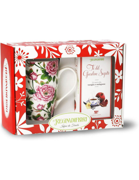 Outlet del dolce Quaranta - MUG CON TISANA GIARDINO SEGRETO VICENTINI